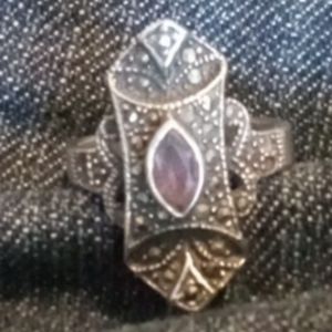 Art Deco dinner ring